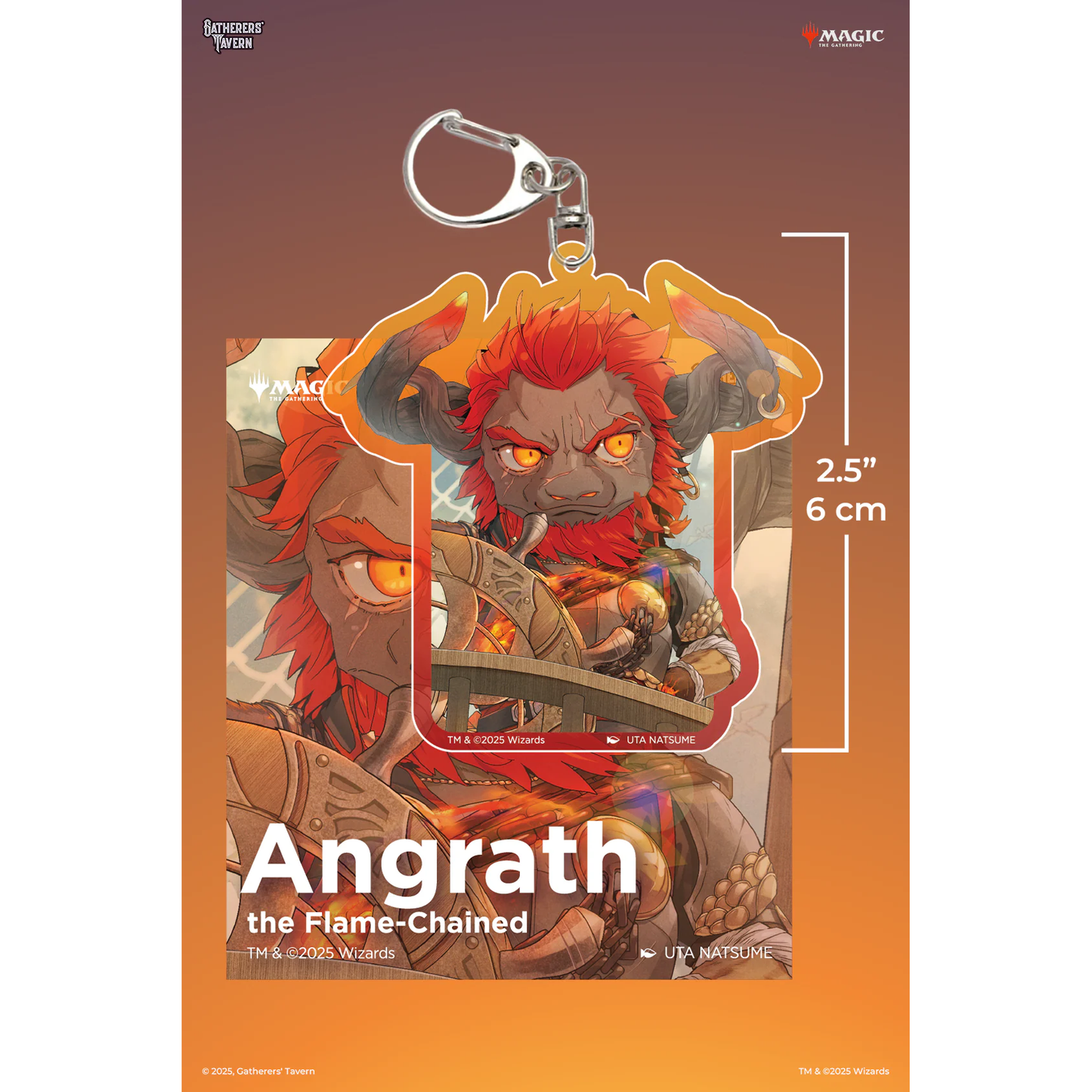 MTG LIL WALKERS ACRYLIC KEYCHAIN