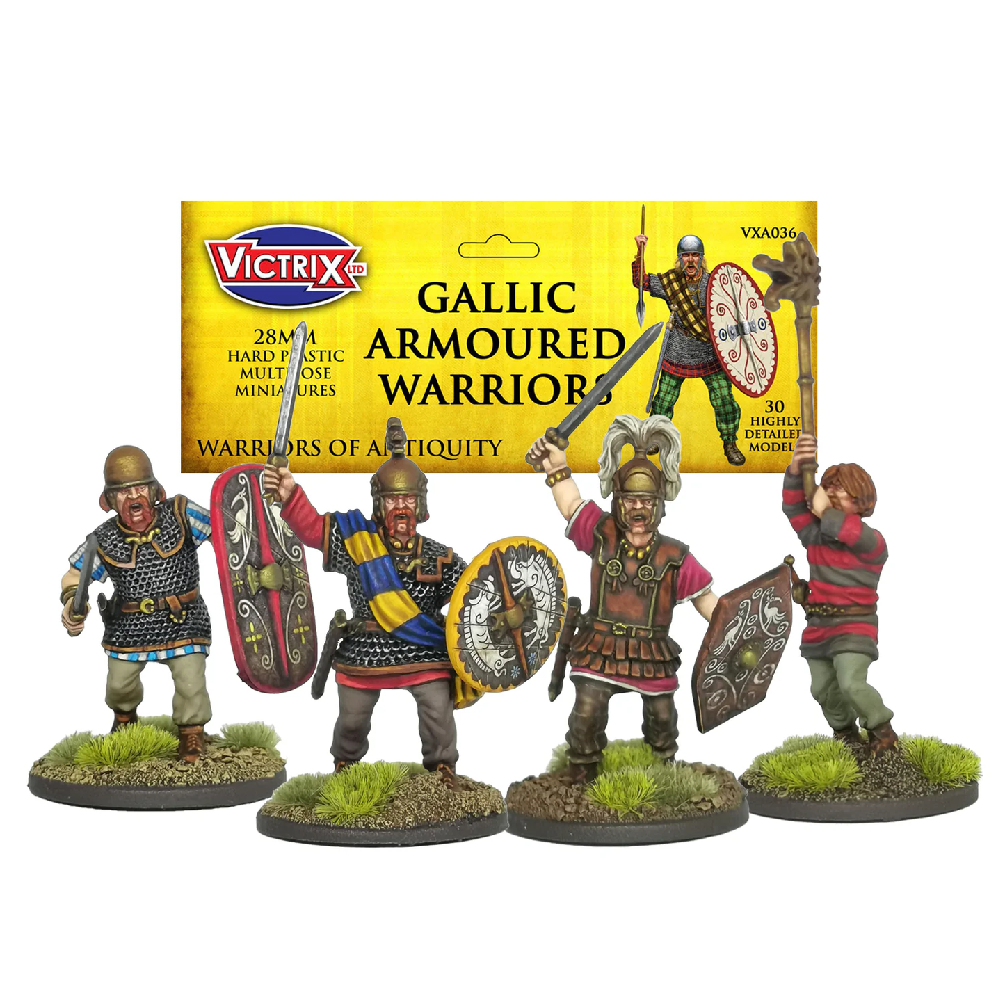 GALLIC ARMORED WARRIORS