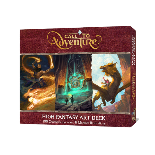 CALL TO ADVENTURE: HIGH FANTASY ART DECK