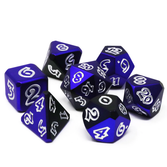 AZURE ABYSS RPG METAL DICE SET