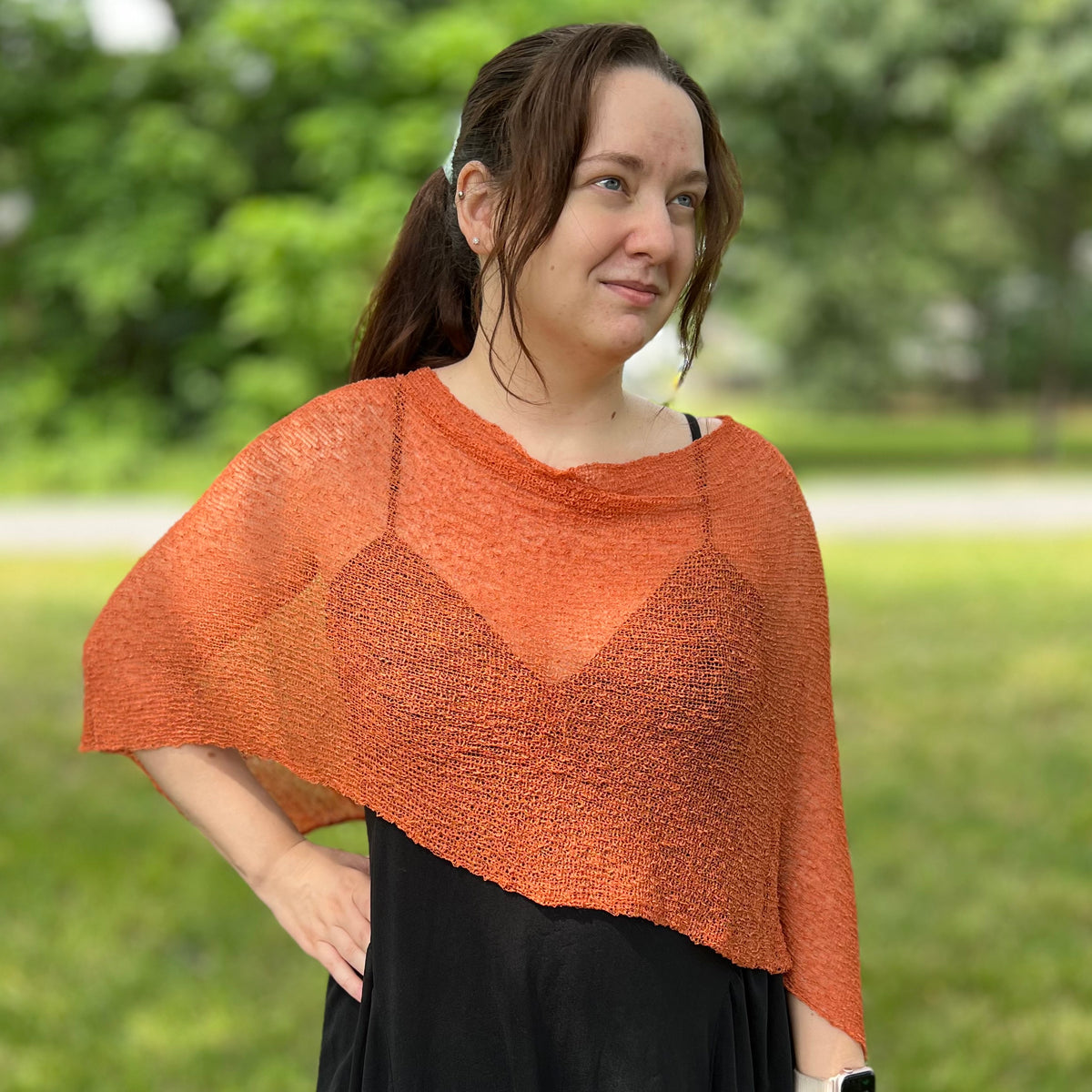 THE PERFECT DRAPE PONCHO OR SHAWL