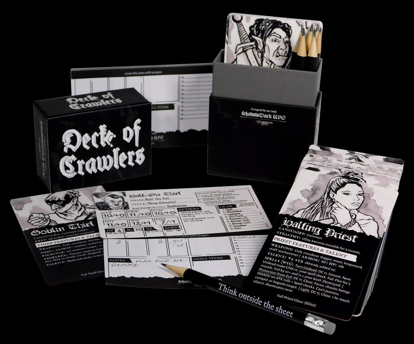 DECK OF CRAWLERS (SHADOWDARK)