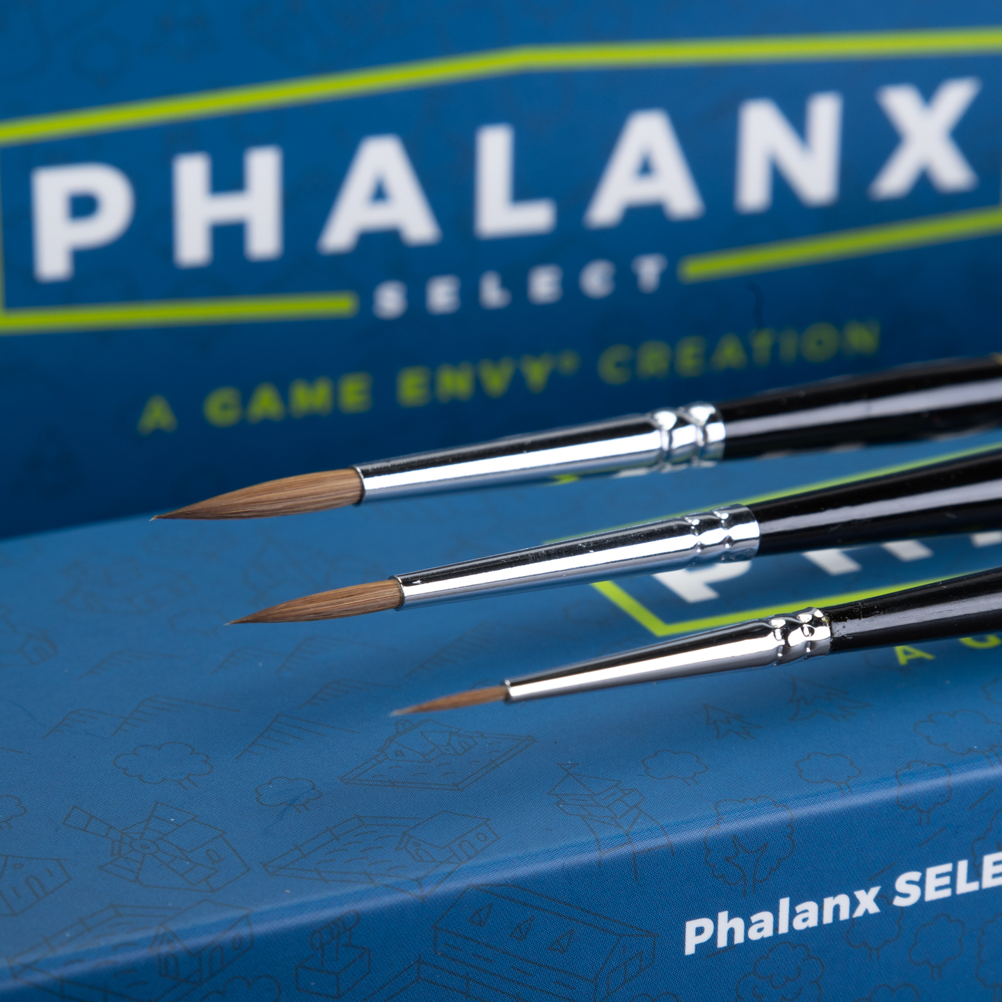 GAME ENVY PHALANX SELECT 5 BRUSH SET