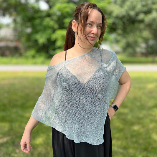 THE PERFECT DRAPE PONCHO OR SHAWL