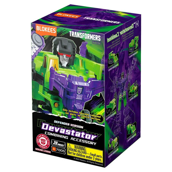 TRANSFORMERS BLOKEES DEFENDER VERSION DEVASTATOR KIT
