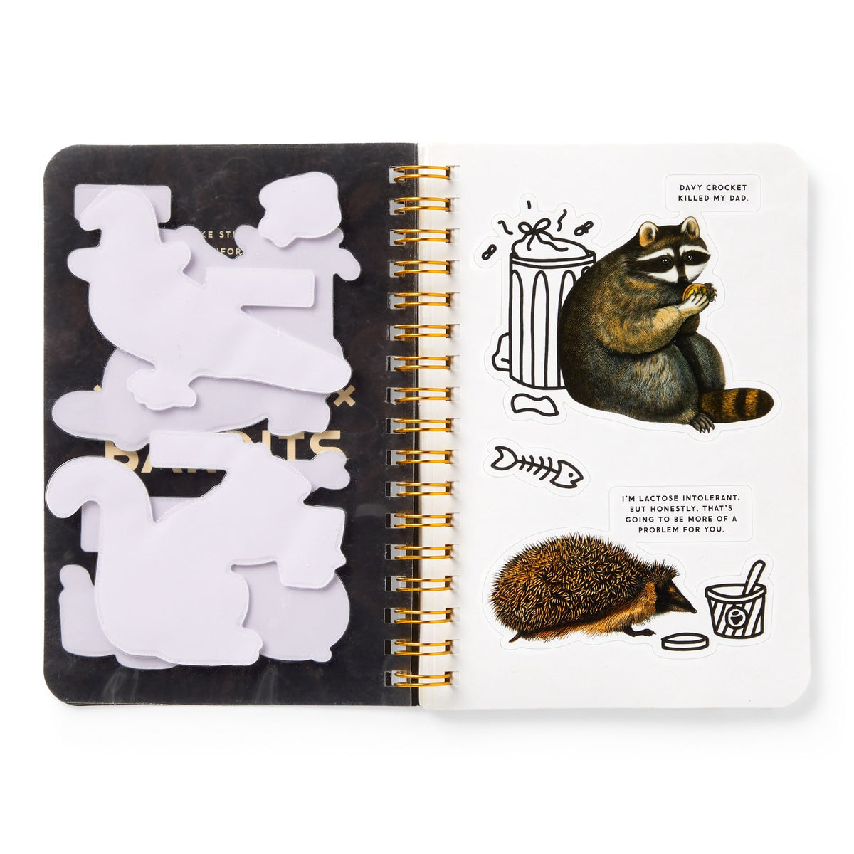 TRASH BANDITS STICKER BOOK