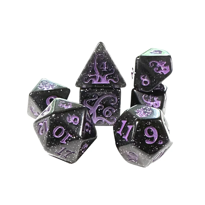 POLY DICE SET 7PC TENTACLES VOID BEAST