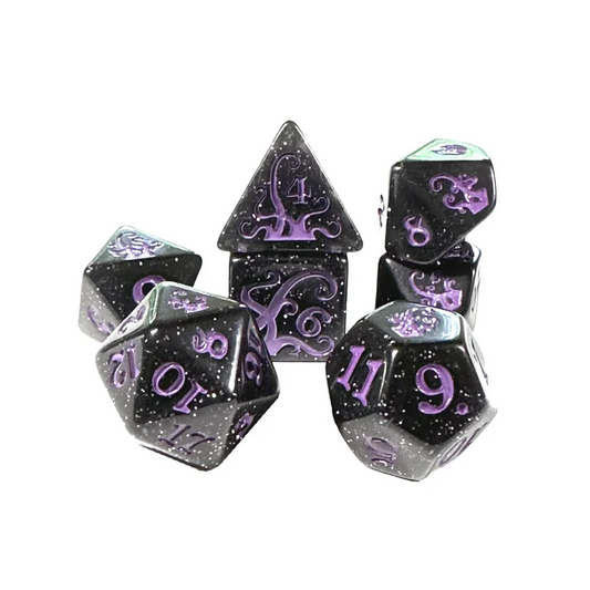 POLY DICE SET 7PC TENTACLES VOID BEAST