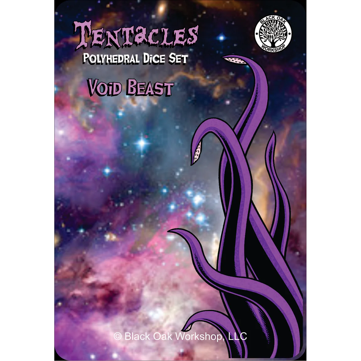 POLY DICE SET 7PC TENTACLES VOID BEAST