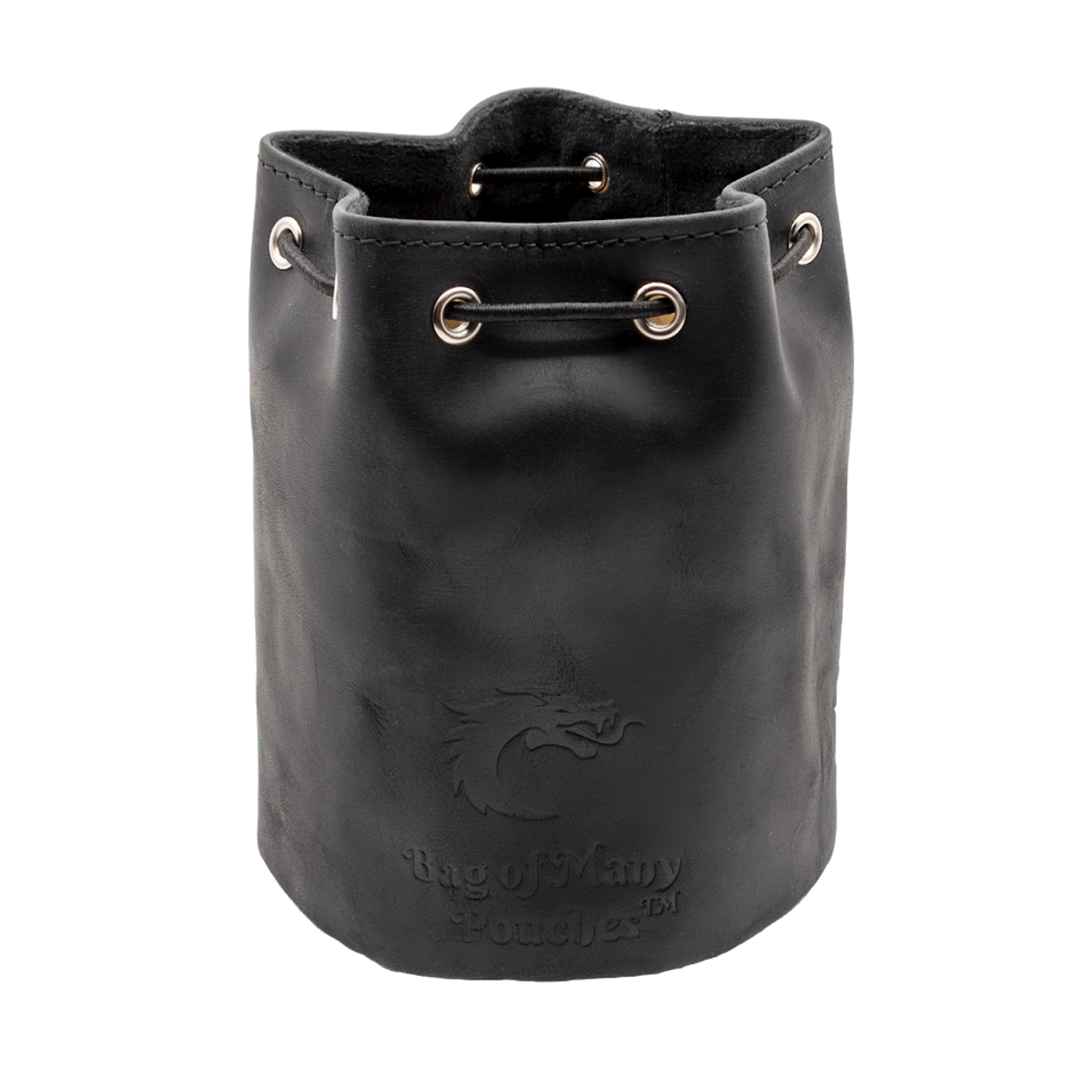 ULIMATE BAG OF MANY POUCHES: LEATHER DICE BAG