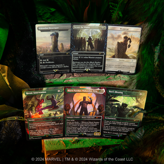 MAGIC THE GATHERING SECRET LAIR MARVEL'S BLACK PANTHER NONFOIL