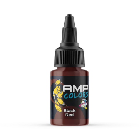 AMP COLORS 004 - BLACK RED
