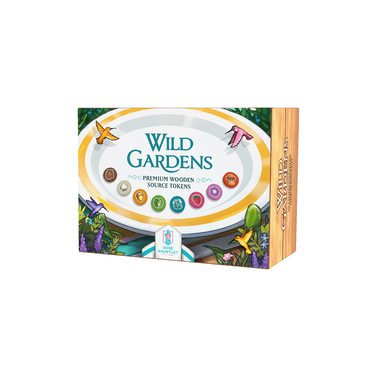 WILD GARDENS PREMIUM WOODEN SOURCE TOKEN PACK
