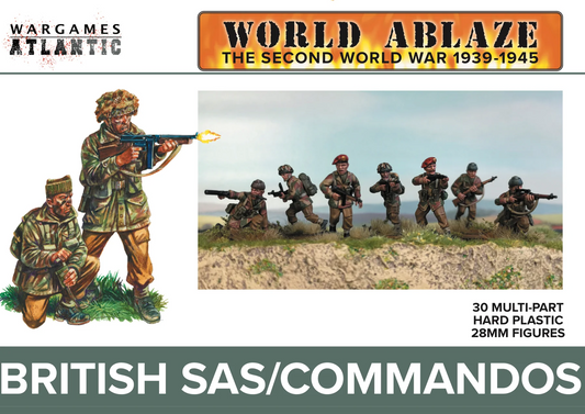 WWII BRITISH SAS COMMANDOS