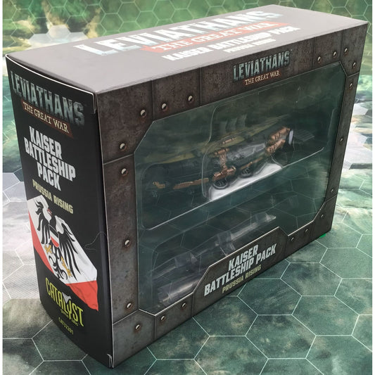 LEVIATHANS: KAISER BATTLESHIP PACK (GERMAN)