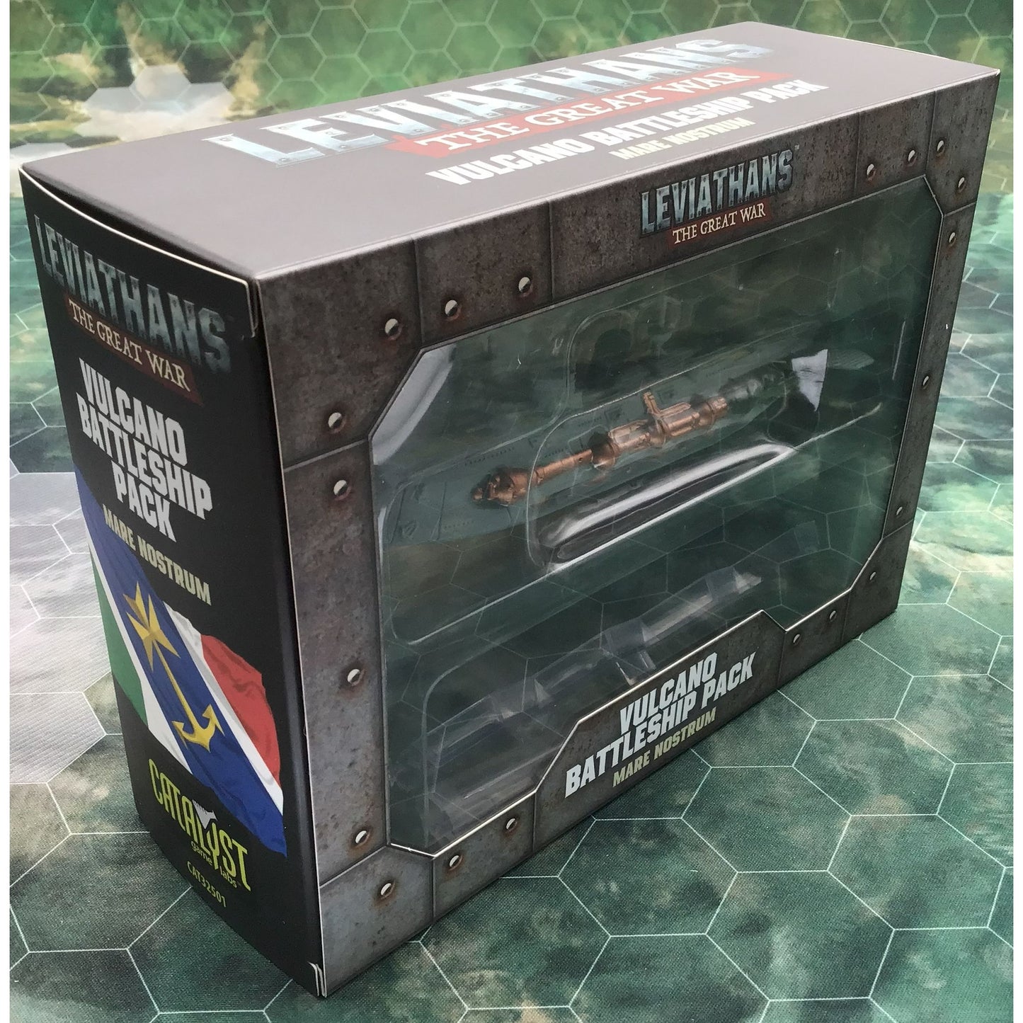 LEVIATHANS: VULCANO BATTLESHIP PACK (ITALIAN)