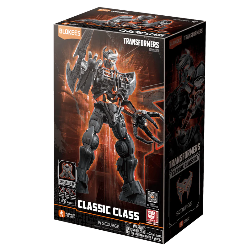 TRANSFORMERS BLOKEES CLASSIC CLASS SCOURGE