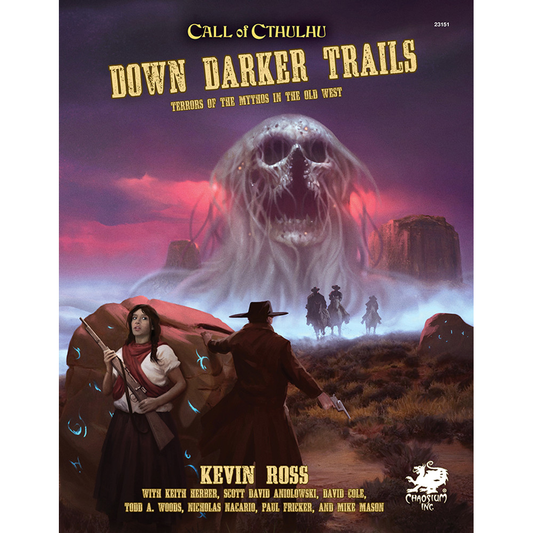 CALL OF CTHULHU: DOWN DARKER TRAILS 7TH EDITION