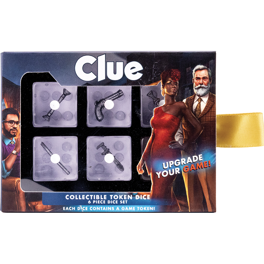 CLUE 22MM DICE SET: WEAPONS INCLUSIONS