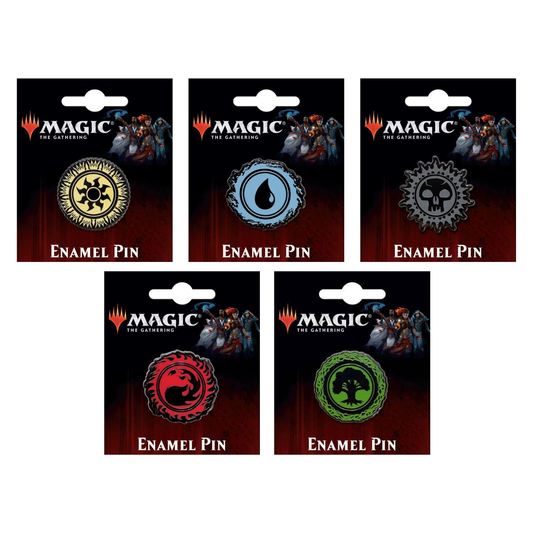 MAGIC THE GATHERING MANA SYMBOL ENAMEL PIN