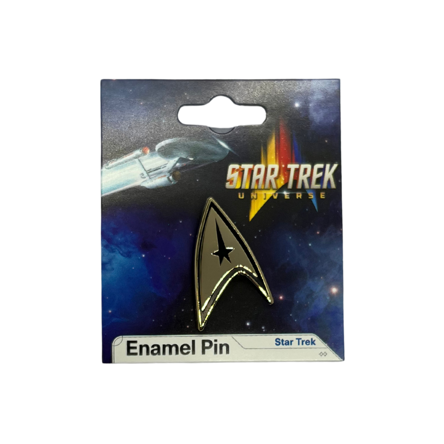 STAR TREK INSIGNIA ENAMEL PIN