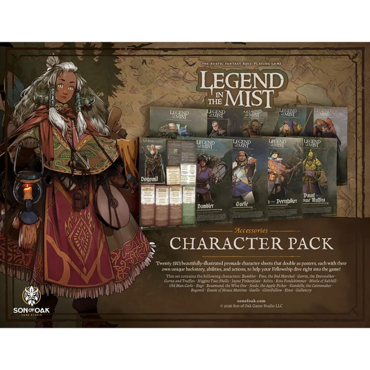 LEGEND IN THE MIST RPG CHARACTER PACK