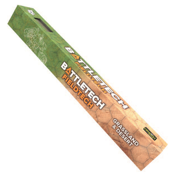 BATTLETECH FIELDTECH ALPHA STRIKE DESERT/GRASSLAND PLAYMAT