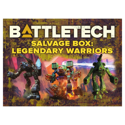 BATTLETECH LEGENDARY WARRIORS SALVAGE BOX