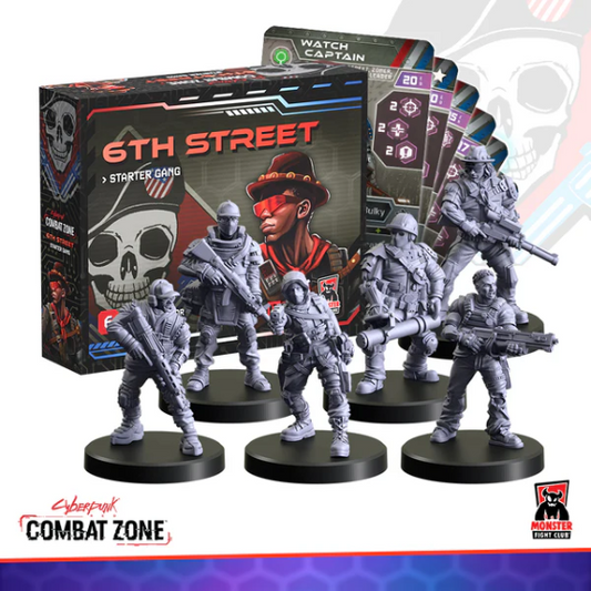 CYBERPUNK RED COMBAT ZONE: 6TH STREET STARTER BOX