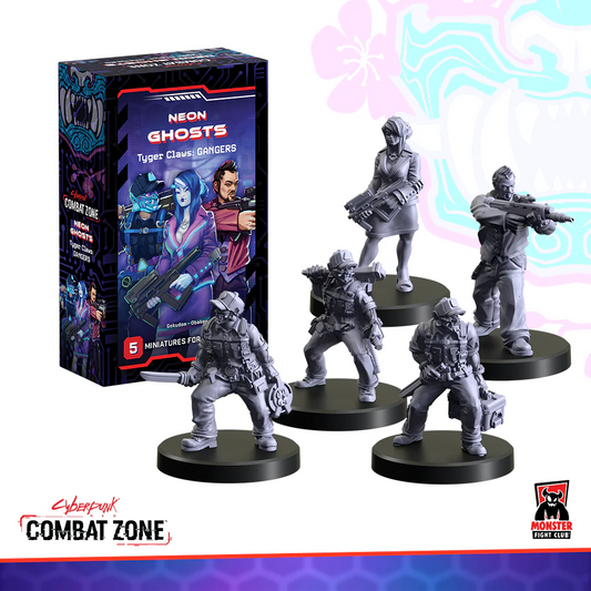 CYBERPUNK RED COMBAT ZONE: NEON GHOSTS (GANGERS)