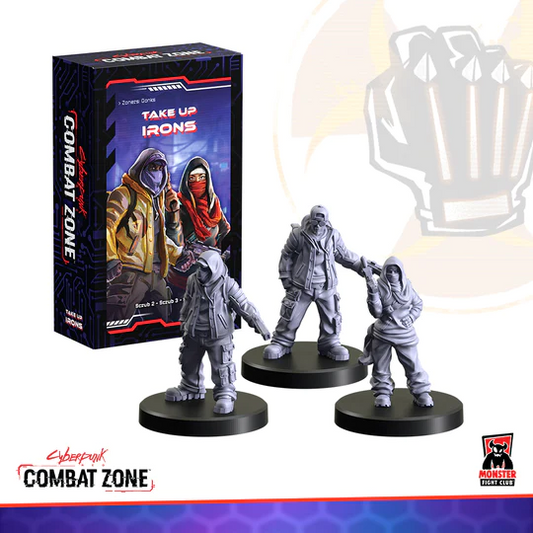 CYBERPUNK RED COMBAT ZONE: TAKE UP IRONS (ZONER GONKS)