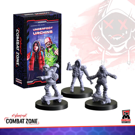 CYBERPUNK RED COMBAT ZONE: UNDERFOOT URCHINS (GEN RED GONKS)
