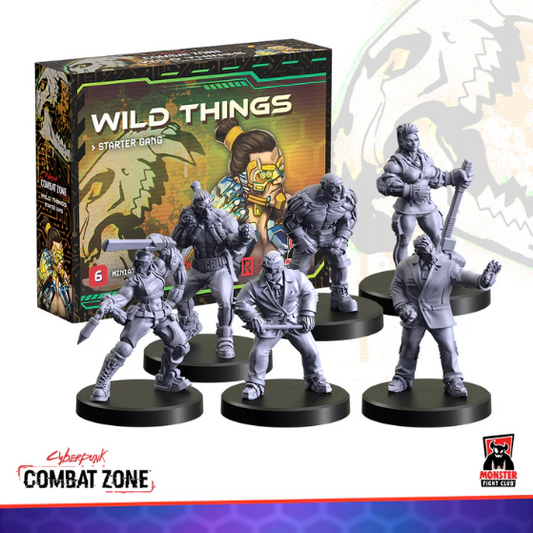 CYBERPUNK RED COMBAT ZONE: WILD THINGS STARTER BOX