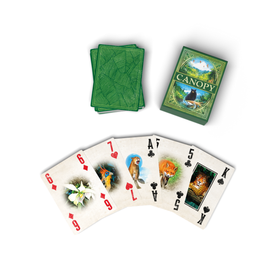 CANOPY EVERGREEN POKER DECK OF CARDS