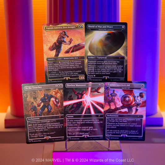 MAGIC THE GATHERING SECRET LAIR MARVEL'S CAPTAIN AMERICA NONFOIL
