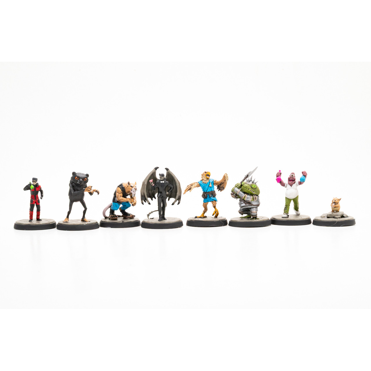 DUNGEON CRAWLER CARL RPG MINIATURES SET 3 THE MOBS OF MORDECAI