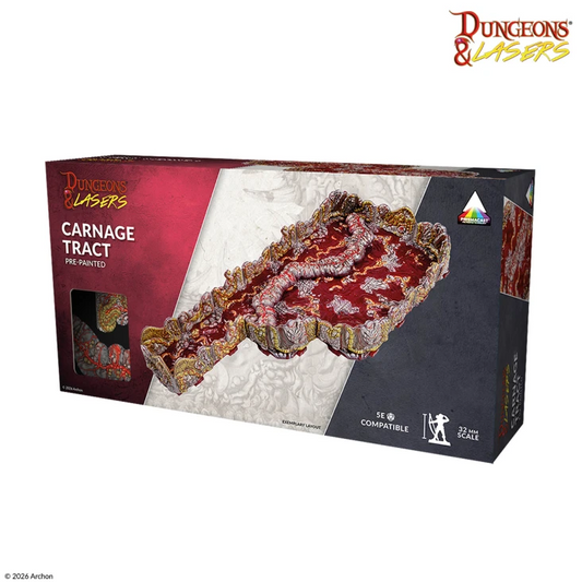 DUNGEONS & LASERS PRE-PAINTED PRIMACAST CARNAGE TRACT