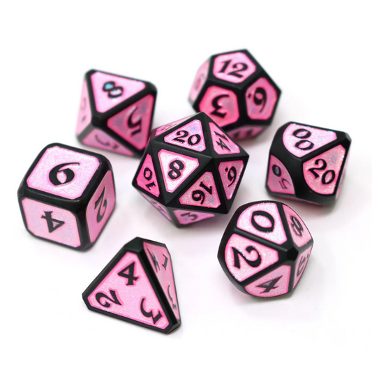 MYTHICA APHRODITE RPG 7PC METAL DICE SET