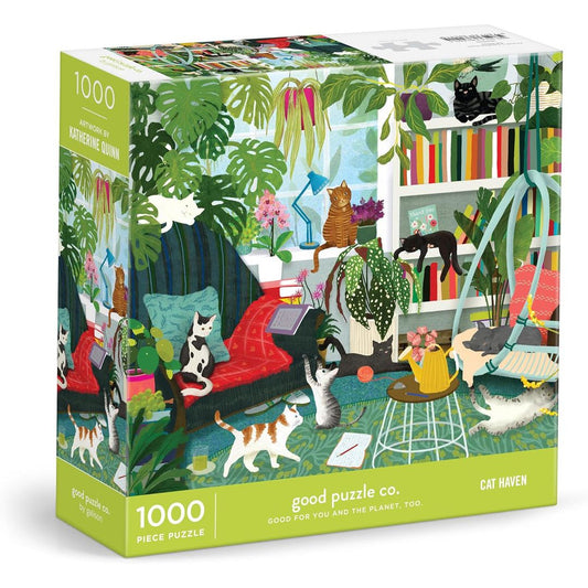 CAT HAVEN 1000PC PUZZLE