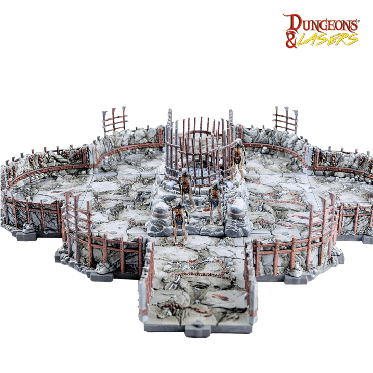 DUNGEONS & LASERS PRE-PAINTED PRIMACAST CHAMBERS OF AGONY
