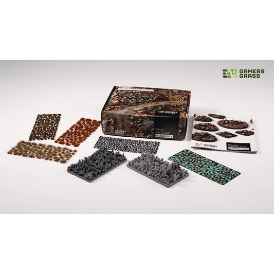 GAMERS GRASS CHAOS WASTELAND BASING BOX