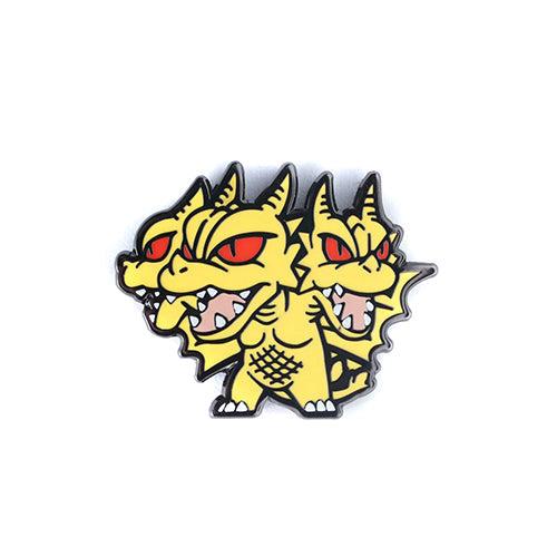 CHIBI KING GHIDORAH PIN