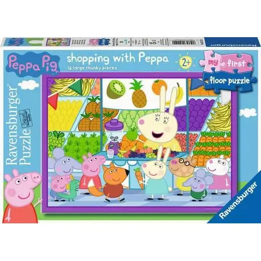 SHOPPING WITH PEPPA 16PC KIDS' PUZZLE