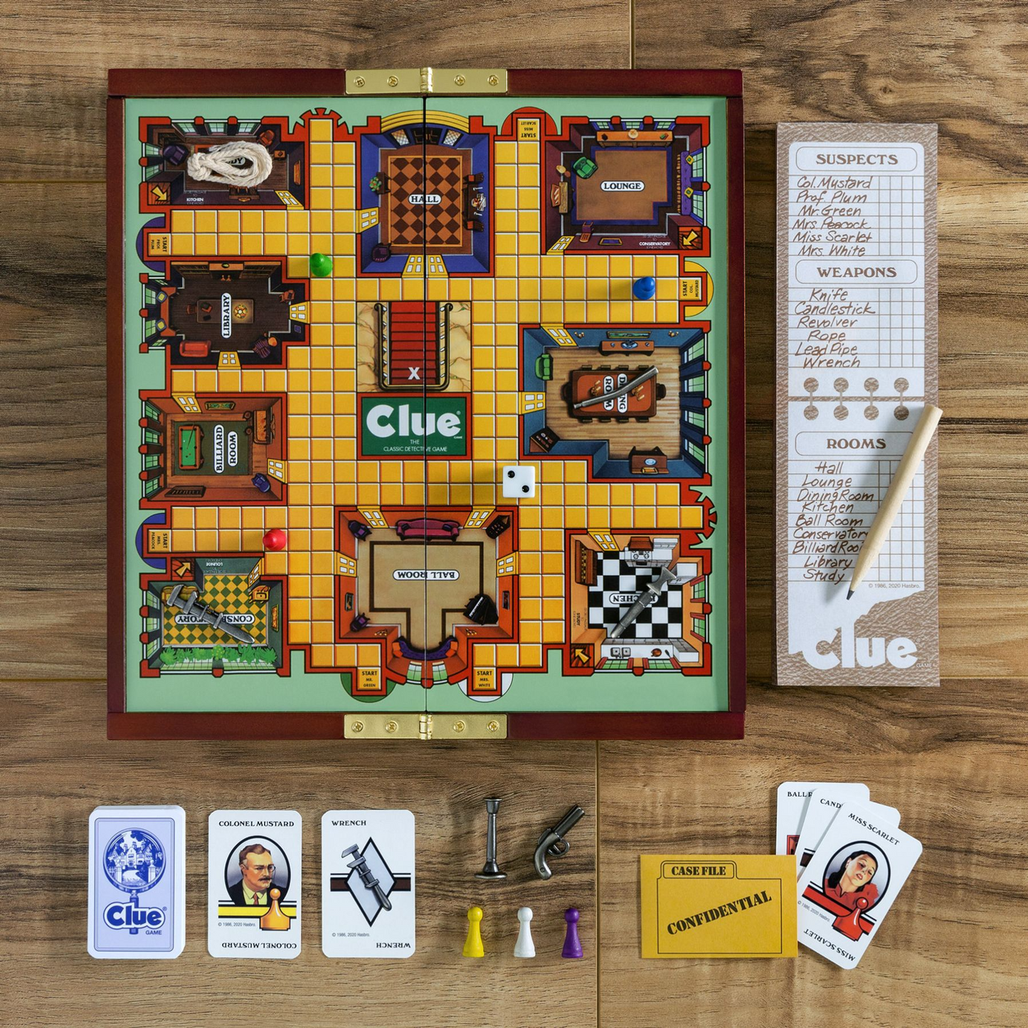 CLUE DELUXE TRAVEL EDITION