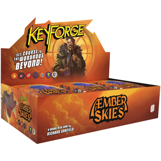 KEYFORGE AEMBER SKIES DECK DISPLAY