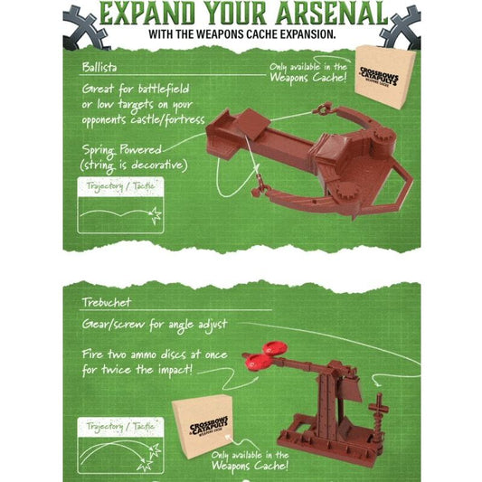 CROSSBOWS & CATAPULTS WEAPONS CACHE
