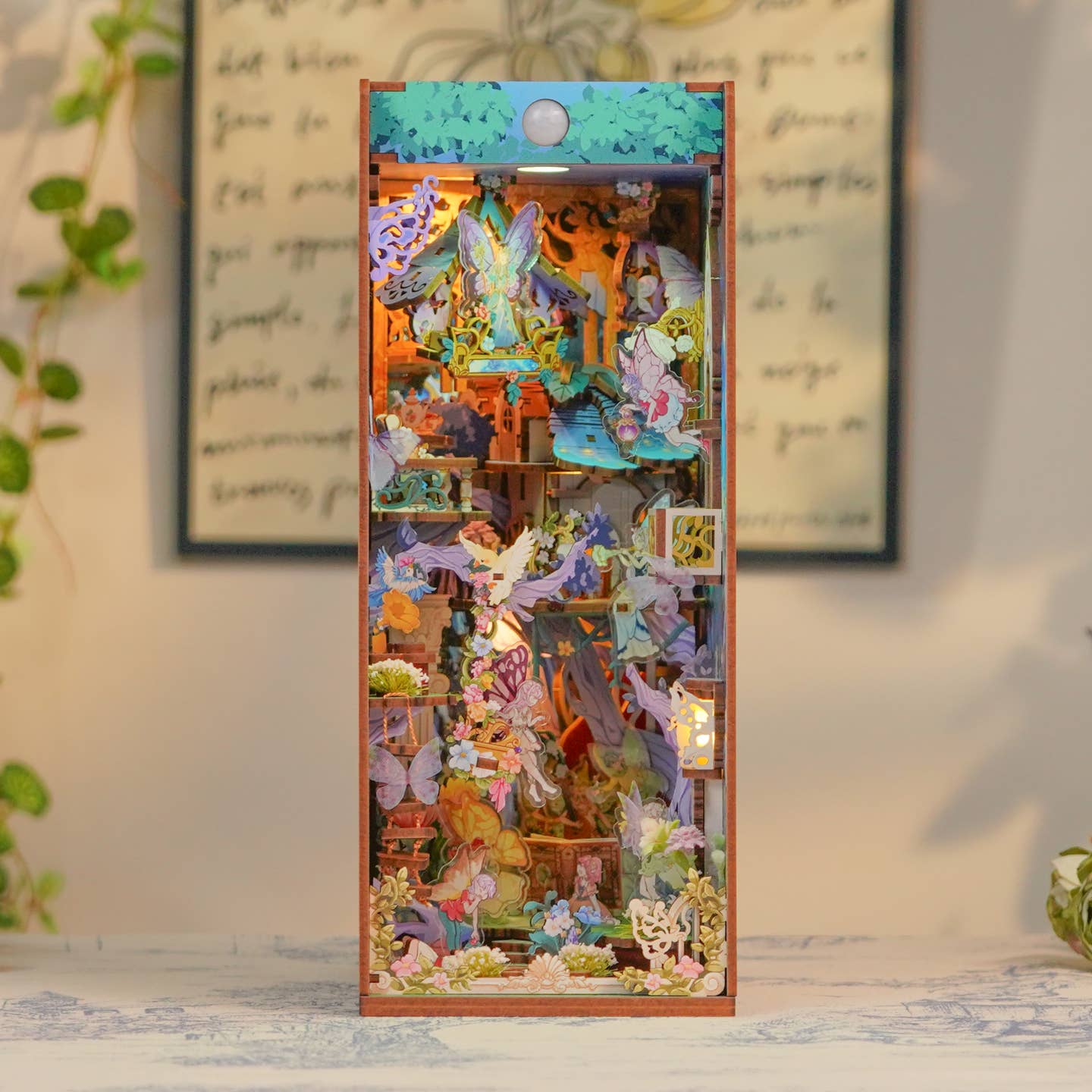 A MIDSUMMER NIGHT’S DREAM 3-D WOODEN MINIATURE BOOK NOOK KIT