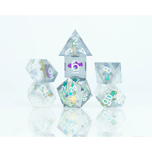 SIRIUS DICE SET 7 SHARP DAGGER