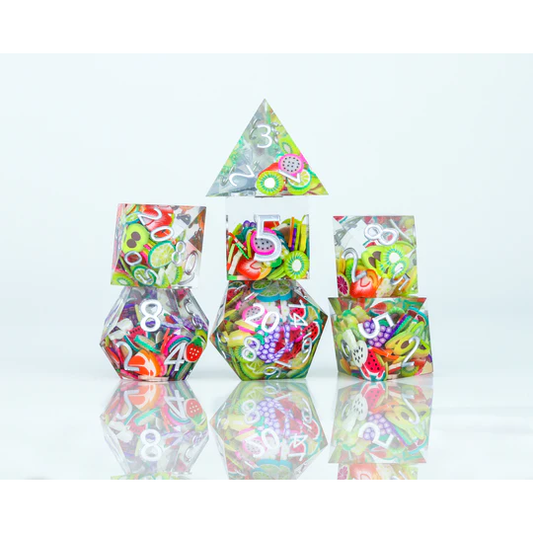 SIRIUS DICE SET 7 SHARP FRUIT
