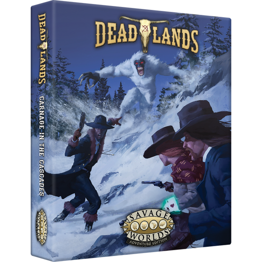 DEADLANDS: CARNAGE IN THE CASCADES BOXED SET